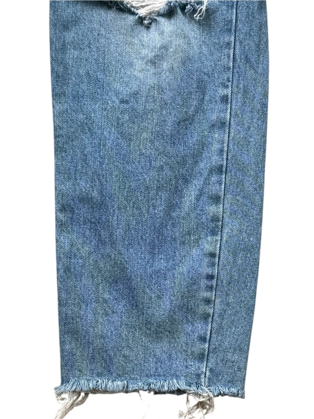 Free People We The Free High-Rise Button-Fly Boyfriend Jeans Size 30 - Picture 7 of 13